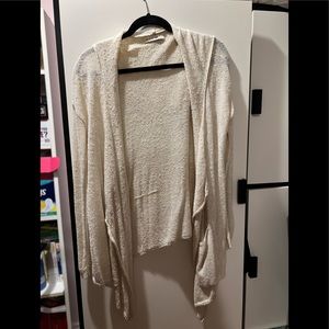 Abercrombie cream cardigan